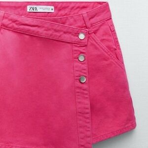 NWT Zara Denim Skort